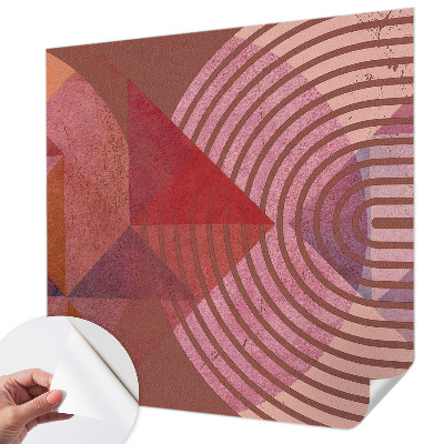 3D fototapeta z motivom abstraktnih oblik