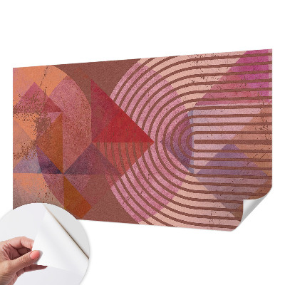 3D fototapeta z motivom abstraktnih oblik