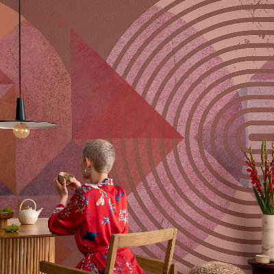 3D fototapeta z motivom abstraktnih oblik