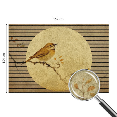 Samolepilna fototapeta za spalnico Ptica harmonije