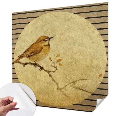 Samolepilna fototapeta za spalnico Ptica harmonije