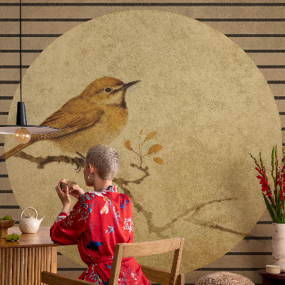 Samolepilna fototapeta za spalnico Ptica harmonije