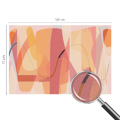 Samolepilna fototapeta za dnevno sobo Barvita abstrakcija