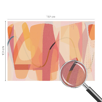 Samolepilna fototapeta za dnevno sobo Barvita abstrakcija