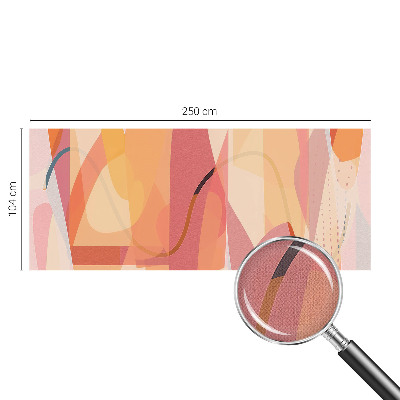 Samolepilna fototapeta za dnevno sobo Barvita abstrakcija