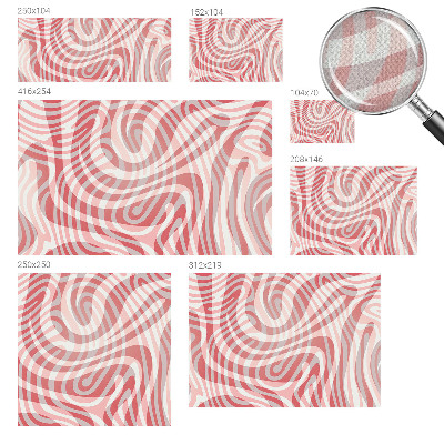 Samolepilna fototapeta z motivom valovitih črt
