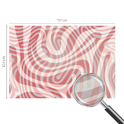 Samolepilna fototapeta z motivom valovitih črt