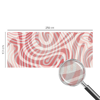 Samolepilna fototapeta z motivom valovitih črt