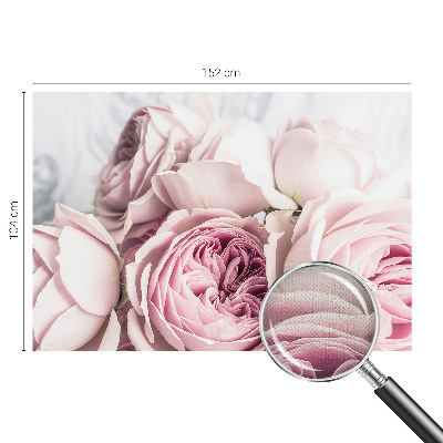 3D fototapeta z motivom rožnatih vrtnic