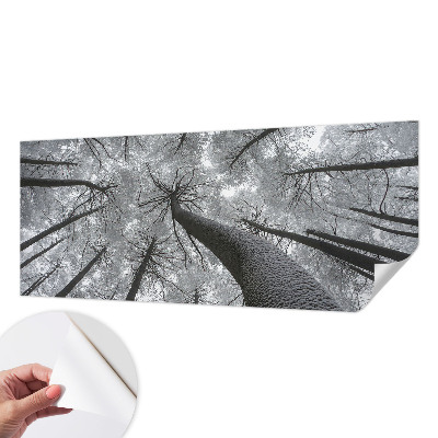 3D fototapeta z motivom zimske pokrajine