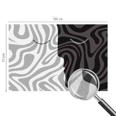 Fototapeta za otroško sobo Abstraktni obrazi