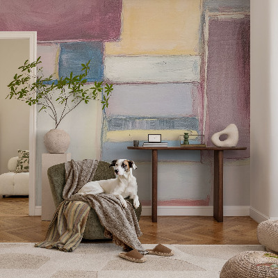 Samolepilna fototapeta za spalnico Geometrijske oblike