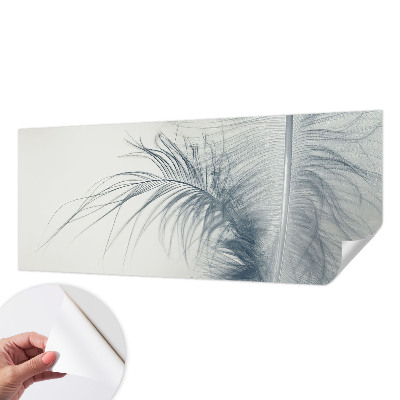 3D fototapeta z motivom nežnega peresa