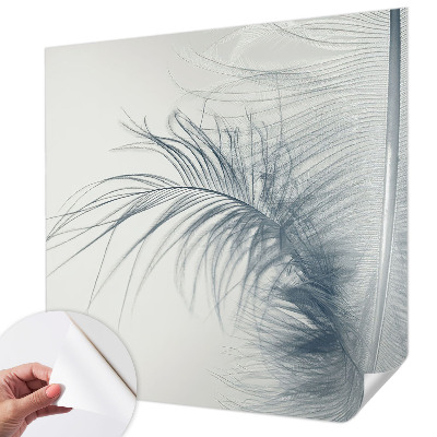 3D fototapeta z motivom nežnega peresa