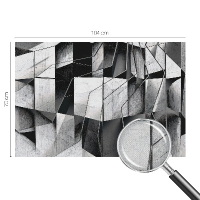 Fototapeta za otroško sobo z geometrijskim abstraktnim motivom