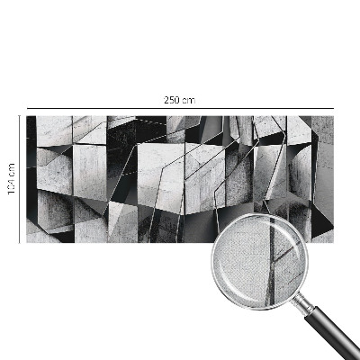 Fototapeta za otroško sobo z geometrijskim abstraktnim motivom