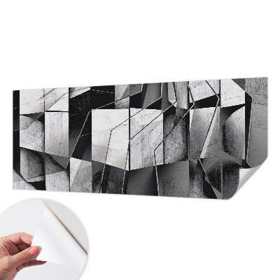 Fototapeta za otroško sobo z geometrijskim abstraktnim motivom