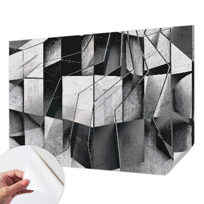 Fototapeta za otroško sobo z geometrijskim abstraktnim motivom