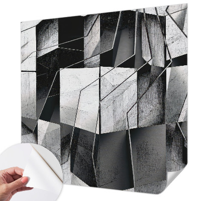 Fototapeta za otroško sobo z geometrijskim abstraktnim motivom