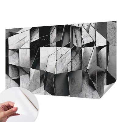 Fototapeta za otroško sobo z geometrijskim abstraktnim motivom