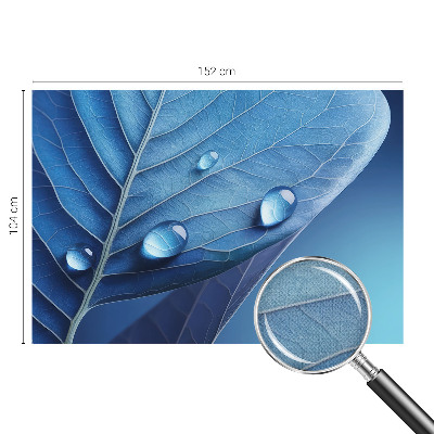 Otroška fototapeta Modri ​​list