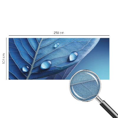 Otroška fototapeta Modri ​​list