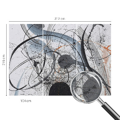 3D fototapeta Ekspresivna abstrakcija