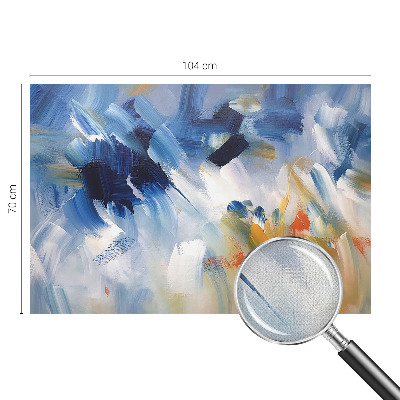 Samolepilna fototapeta za dnevno sobo Barvite poteze