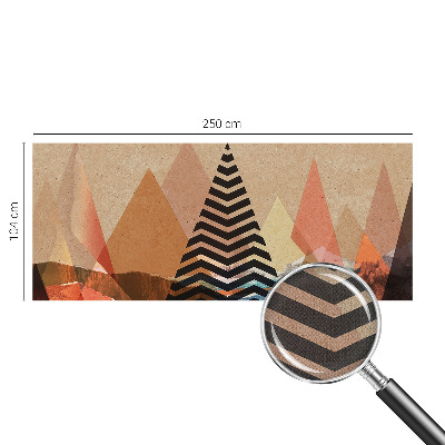 3D fototapeta z abstraktno pokrajino