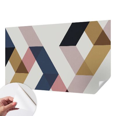 Fototapeta za otroško sobo Barviti rombi