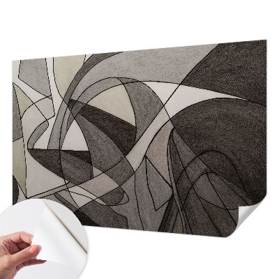 Samolepilna fototapeta z geometrijskim abstraktnim vzorcem