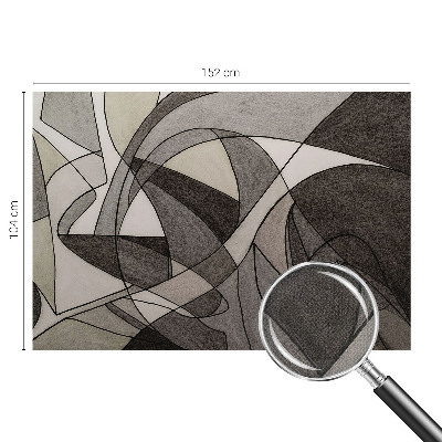 Samolepilna fototapeta z geometrijskim abstraktnim vzorcem