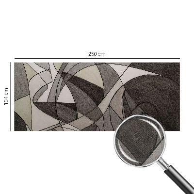 Samolepilna fototapeta z geometrijskim abstraktnim vzorcem