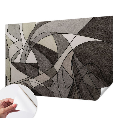Samolepilna fototapeta z geometrijskim abstraktnim vzorcem