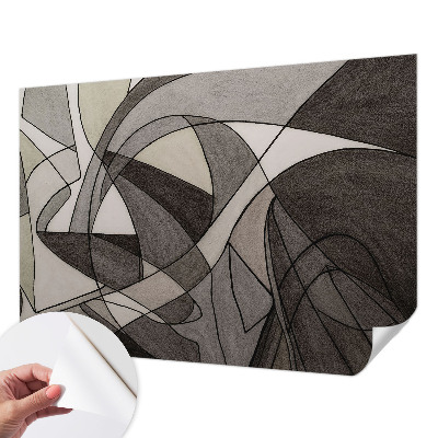 Samolepilna fototapeta z geometrijskim abstraktnim vzorcem