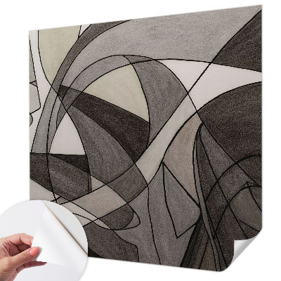 Samolepilna fototapeta z geometrijskim abstraktnim vzorcem