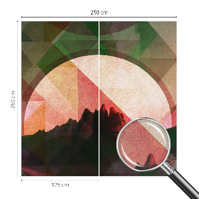 3D fototapeta Slikoviti hribi