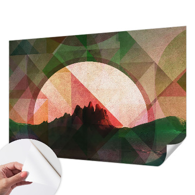3D fototapeta s prikazom slikovitih hribov