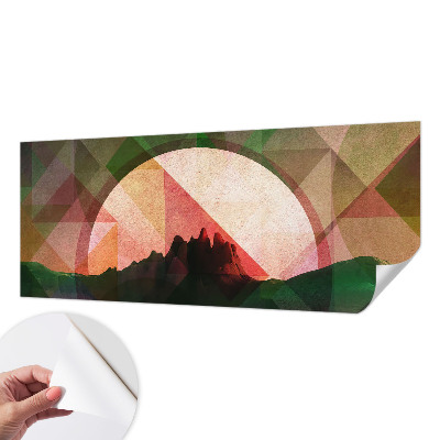 3D fototapeta s prikazom slikovitih hribov