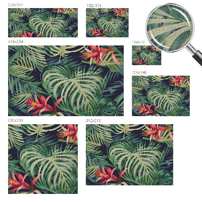 Fototapeta za otroško sobo Eksotične rastline