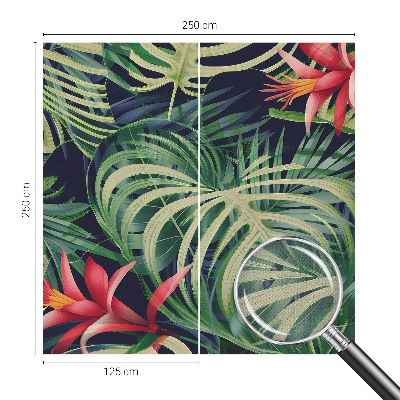 Fototapeta za otroško sobo Eksotične rastline