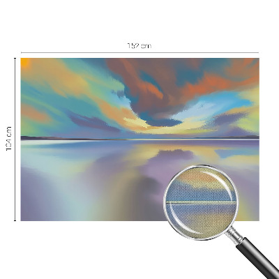 3D fototapeta Mavrični sončni zahod