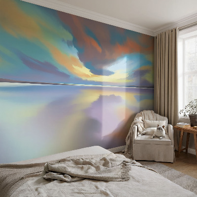 3D fototapeta Mavrični sončni zahod