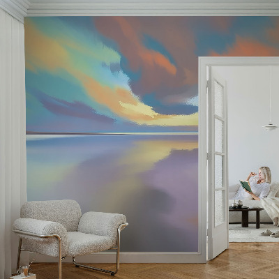 3D fototapeta Mavrični sončni zahod