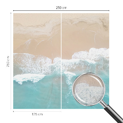 Samolepilna fototapeta Bučeči valovi