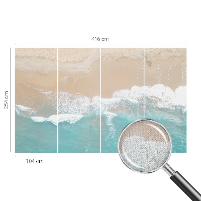 Samolepilna fototapeta Bučeči valovi