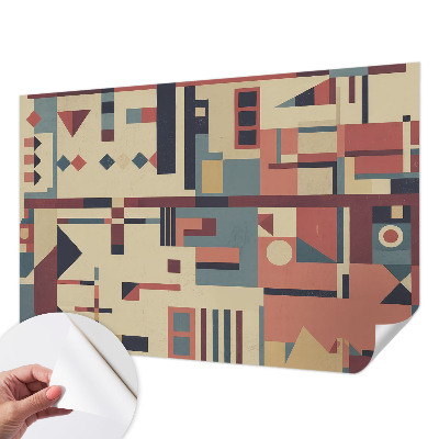 Samolepilna fototapeta za spalnico Abstraktna kompozicija