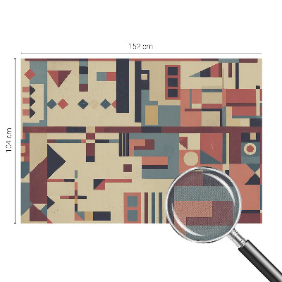 Samolepilna fototapeta za spalnico Abstraktna kompozicija