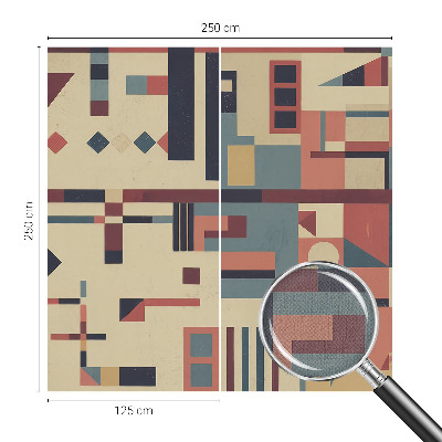 Samolepilna fototapeta za spalnico Abstraktna kompozicija