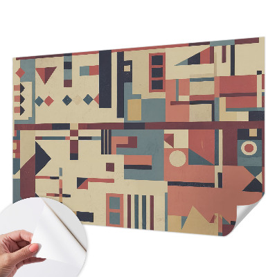 Samolepilna fototapeta za spalnico Abstraktna kompozicija